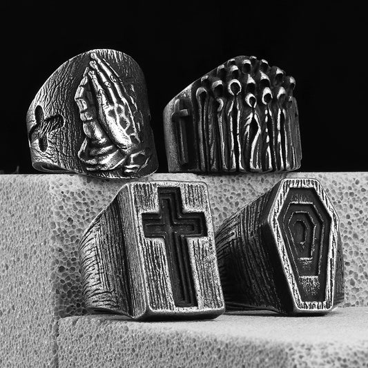 Sygnet Krzyża z Biblią (Warianty)